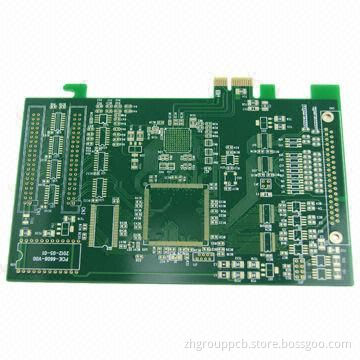 PCB with ENIG Immersion Gold Surface Finish and Gold Fingers, Used as Main Boards for Computers